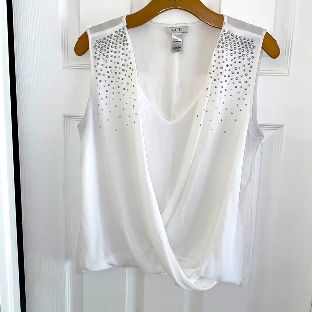 White/Silver Top
